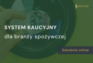 System kaucyjny szkolenie Maruszkin